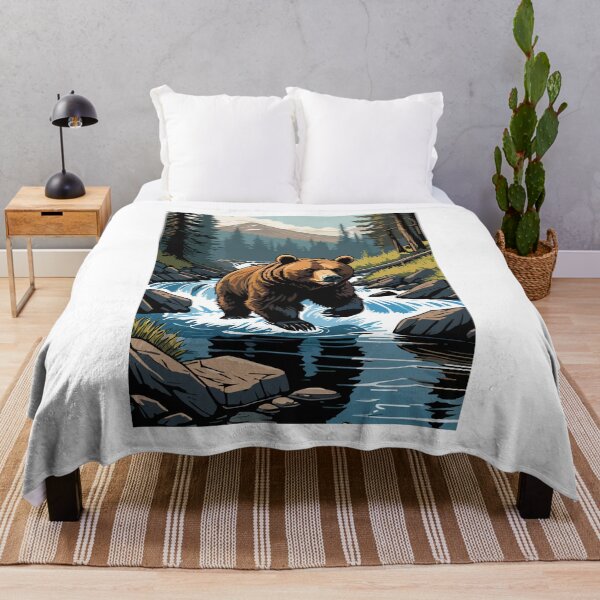 Item preview, The brown bear is hungry. designed and sold by Whose-sweat.