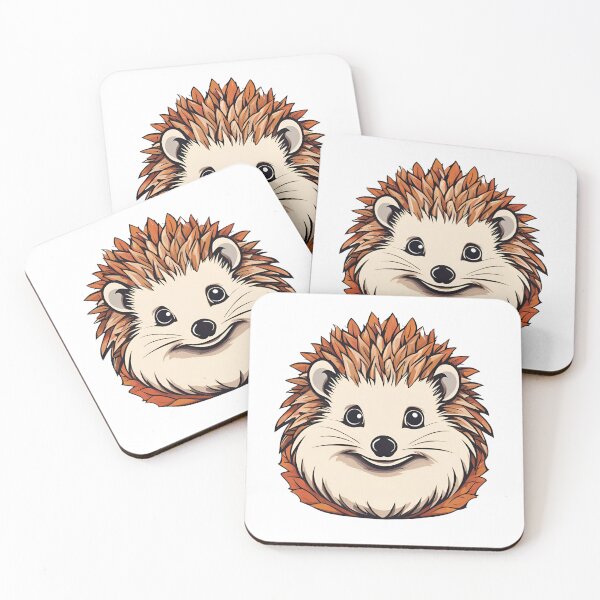 Item preview, Hedgehog Portrait, funny, gifts, Autumn, animals,  designed and sold by Ewelina  Niemiec.