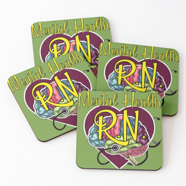 Item preview, Mental Health Nurse designed and sold by FivePugs.