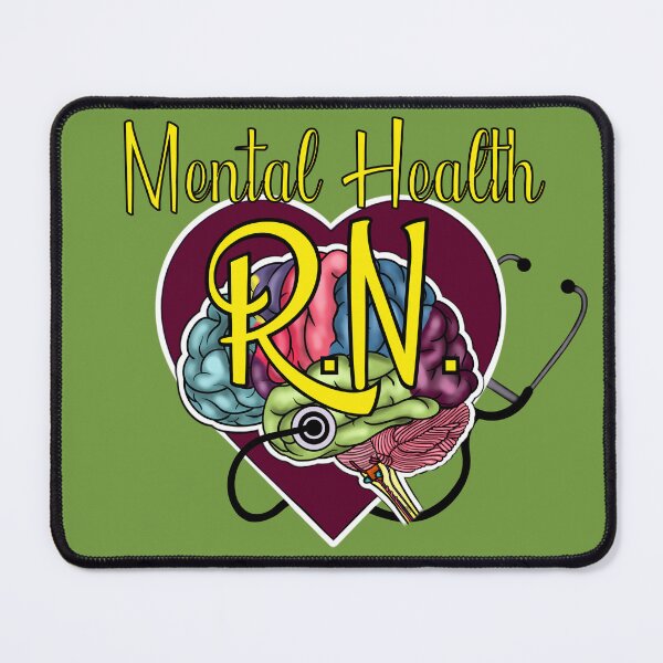 Item preview, Mental Health Nurse designed and sold by FivePugs.