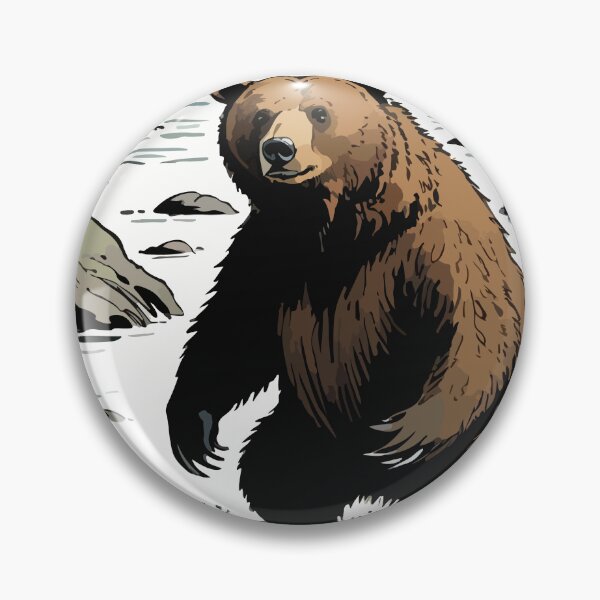 Item preview, The brown bear is hungry. designed and sold by Whose-sweat.