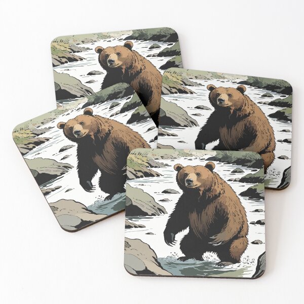 Item preview, The brown bear is hungry. designed and sold by Whose-sweat.