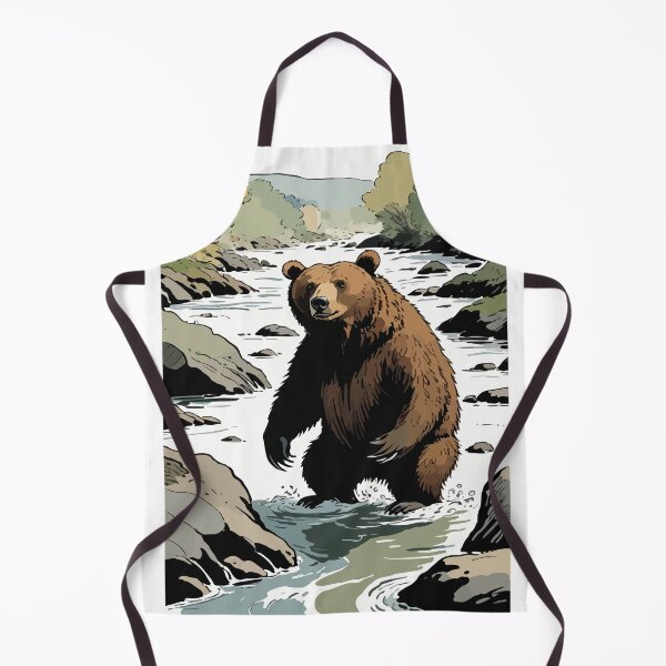 Item preview, The brown bear is hungry. designed and sold by Whose-sweat.