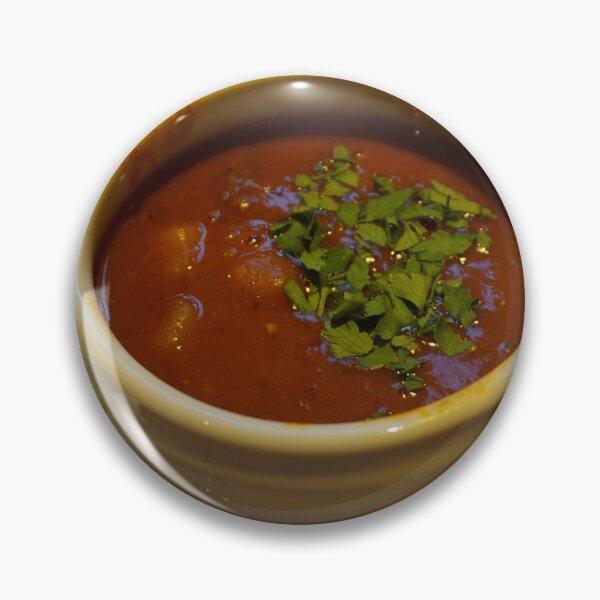 Item preview, A bowl of tomato soup designed and sold by dabingboshi.