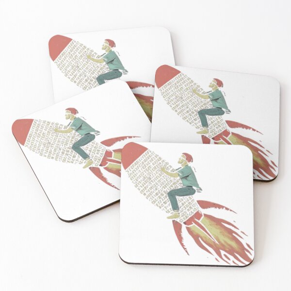 Item preview, Code Rocket to the Stars designed and sold by CanvasWhimsy.