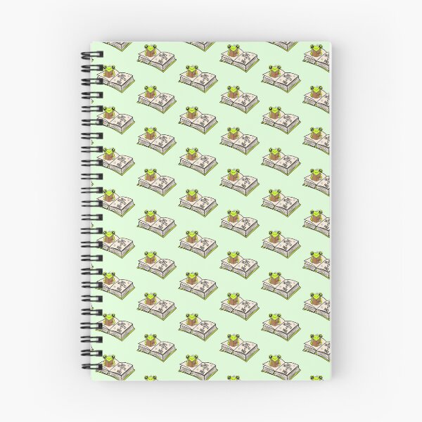 Item preview, Frog Reading "Easily Distracted by Books" - Green designed and sold by MrsCreative1.
