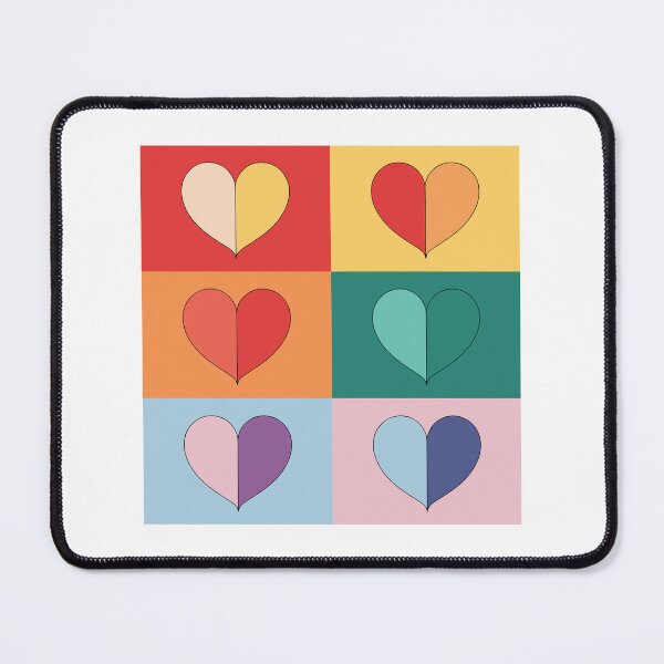 Item preview, Rainbow Heart Alignments designed and sold by NiftyWrx.