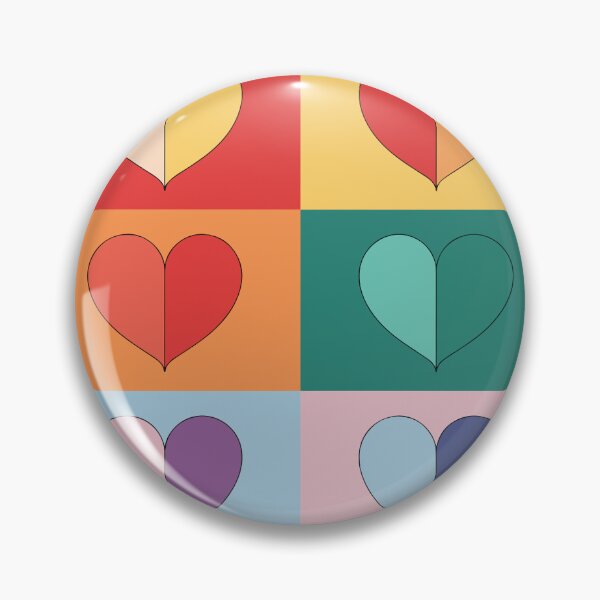 Item preview, Rainbow Heart Alignments designed and sold by NiftyWrx.