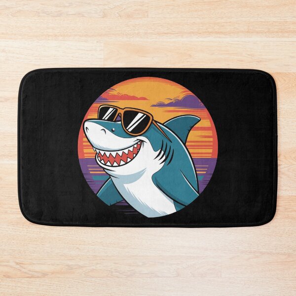 Item preview, Shark with glasses designed and sold by szidi04.