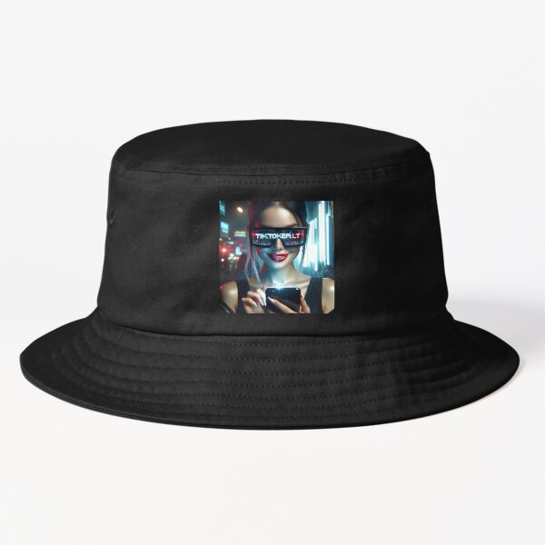 Tiktoker Cyberpunk girl Bucket Hat