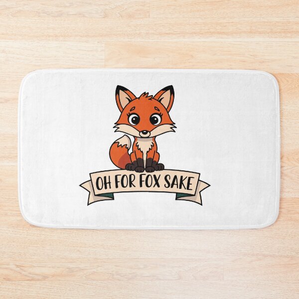 Item preview, Oh For Fox Sake Cute Cartoon Fox Animal Humor designed and sold by NiftyWrx.