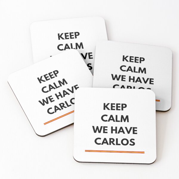 Item preview, Keep Calm We Have Carlos - Fan Tennis Players Design designed and sold by TieBreak-Tennis.