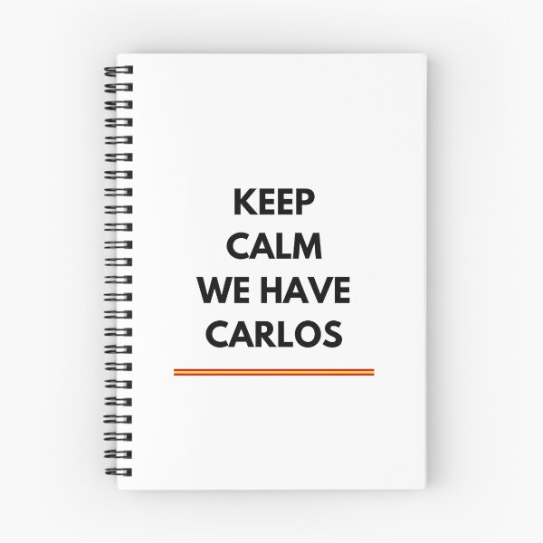 Item preview, Keep Calm We Have Carlos - Fan Tennis Players Design designed and sold by TieBreak-Tennis.