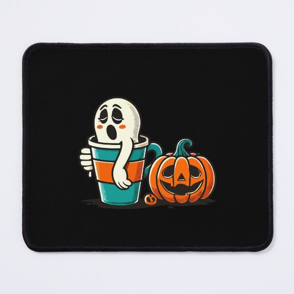 Item preview, Müdes Kaffee Gespenst Lustiges Halloween Design designed and sold by LuminOrb.