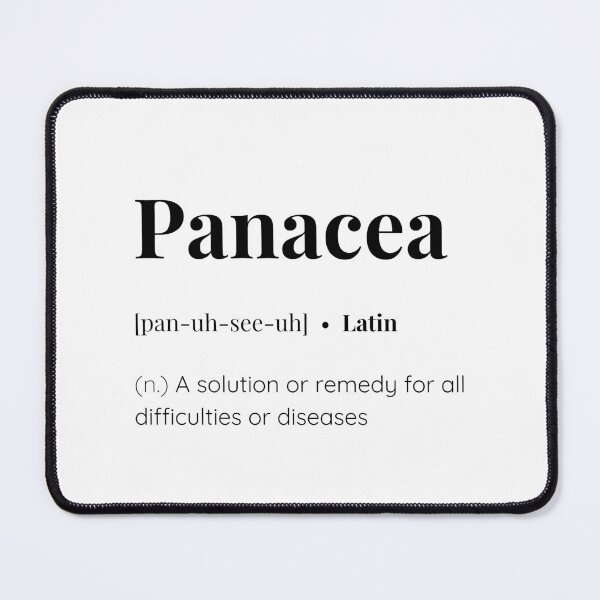 Item preview, Panacea latin word meaning designed and sold by SimplyMots.