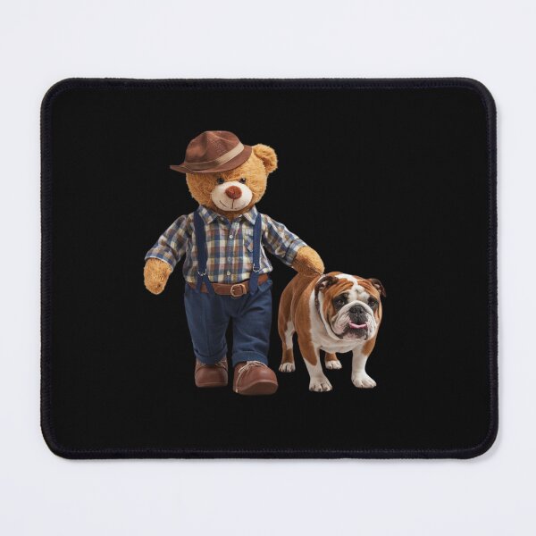 Item preview, Go for a Walk - Dog and Bear designed and sold by Colorful-Garden.