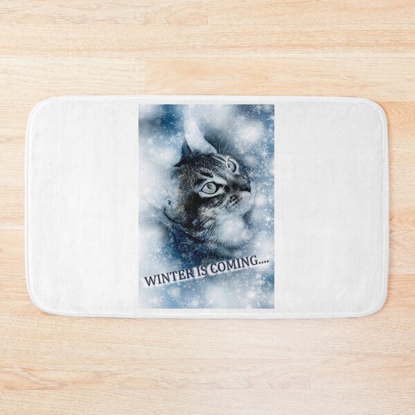 Item preview, cat and snow designed and sold by Kacharava.