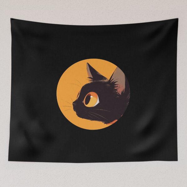 Item preview, Black Cat Owner // Aesthetic Cat // Halloween // Animal Art // Beautiful cat Art  designed and sold by SMARTKIT  DESIGNAGENCY.