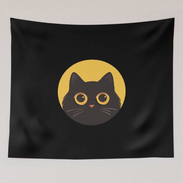 Item preview, Black Cat Owner // Aesthetic Cat // Halloween // Animal Art // Beautiful cat Art  designed and sold by SMARTKIT  DESIGNAGENCY.