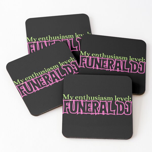 Item preview, Funeral DJ Enthusiasm: Spinning Humor in Life's Somber Moments designed and sold by CraftedConcepts.