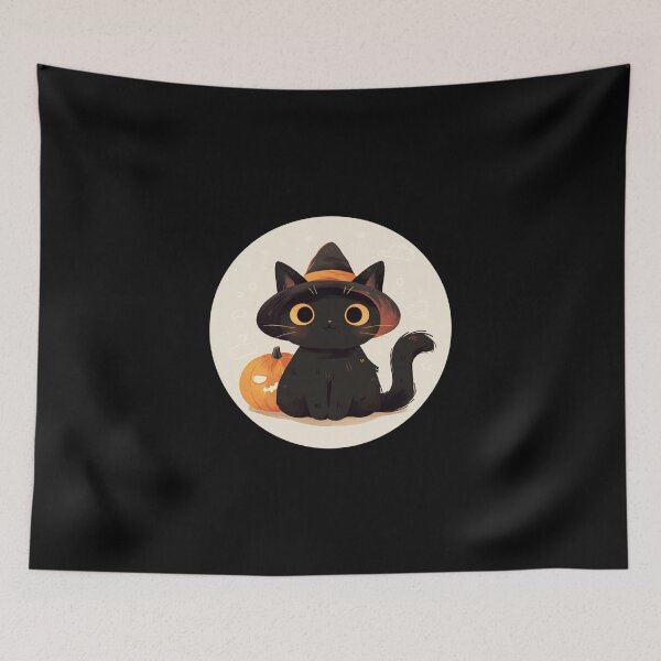 Item preview, Black Cat Owner // Aesthetic Cat // Halloween // Animal Art // Beautiful cat Art  designed and sold by SMARTKIT  DESIGNAGENCY.