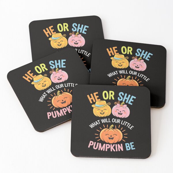 Item preview, He or She What Will Our Little Pumpkin Be - The perfect gift for expectant parents planning a gender reveal or baby shower! designed and sold by Zyziowsky.