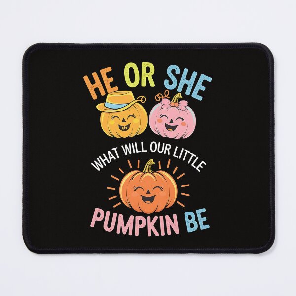 Item preview, He or She What Will Our Little Pumpkin Be - The perfect gift for expectant parents planning a gender reveal or baby shower! designed and sold by Zyziowsky.