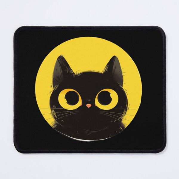 Item preview, Black Cat Owner // Aesthetic Cat // Halloween // Animal Art // Beautiful cat Art designed and sold by SMARTKIT DESIGNAGENCY.