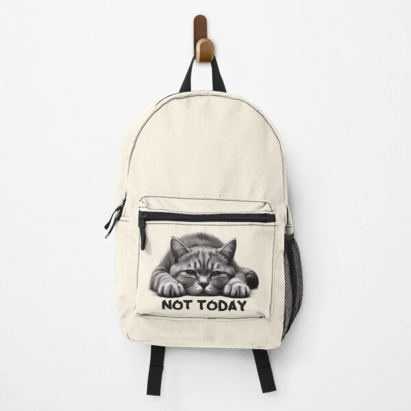 Item preview, Not Today Cat - Lazy Cat Mood Design designed and sold by Dream-Fab.