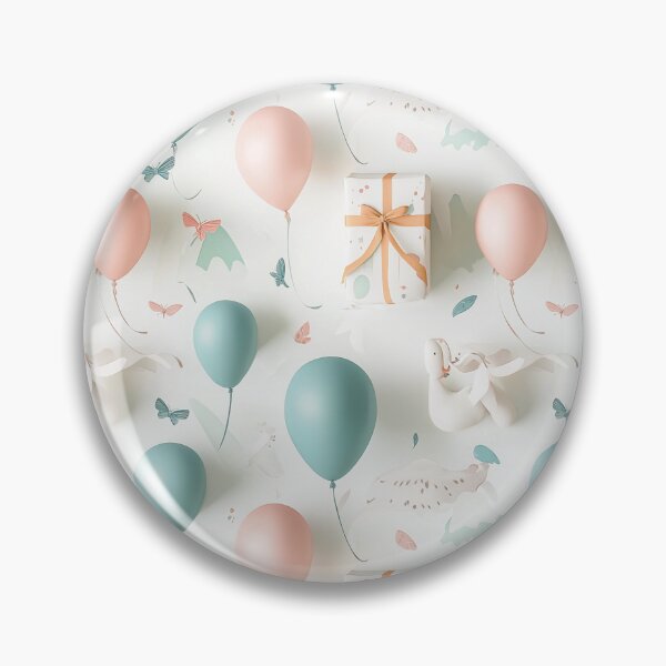 Item preview, Baby shower themes, balloon designed and sold by mind-coloring.
