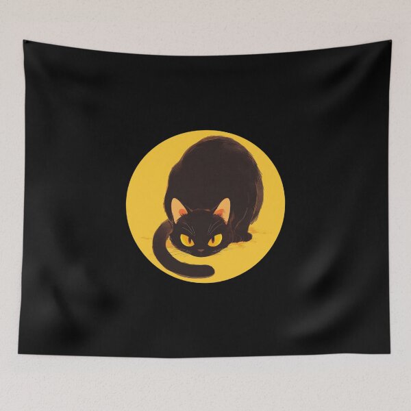 Item preview, Black Cat Owner // Aesthetic Cat // Halloween // Animal Art // Beautiful cat Art  designed and sold by SMARTKIT  DESIGNAGENCY.