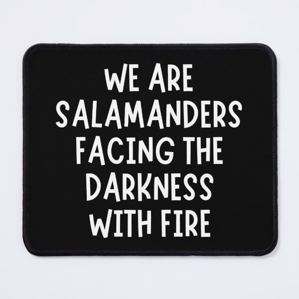 Item preview, Salamanders Fire T-Shirt - Inspired by Warhammer 40,000 with an Inspirational Quote designed and sold by SlocifieShop.