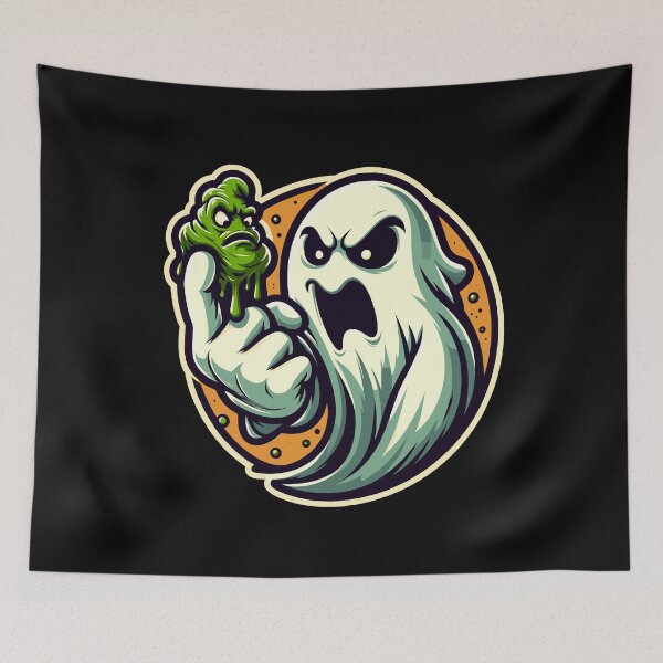 Item preview, Funny Booger Ghost Retro Cartoon Style Booger designed and sold by LuminOrb.