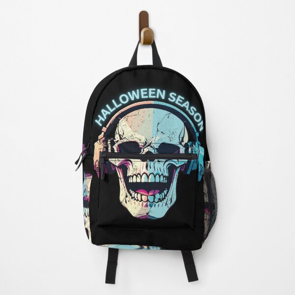 Item preview, Music Loving Skull for Halloween designed and sold by TeeHeeHeeStore.
