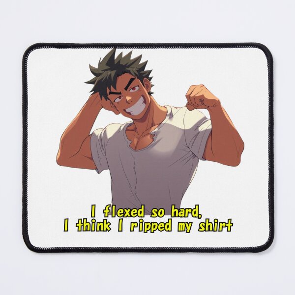 Item preview, I flexed so hard, I think I ripped my shirt designed and sold by Happywifey.