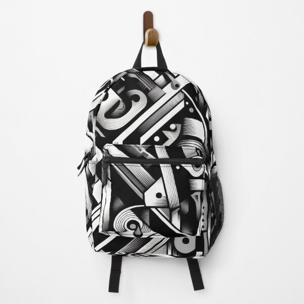 Item preview, Looks like a lot of wrenches - abstract black and white geometrical art designed and sold by yearmoe.