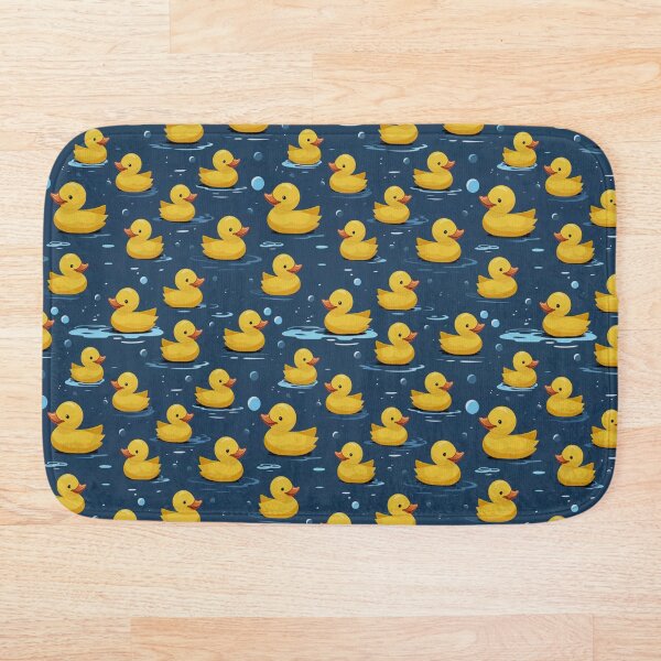 Item preview, Patitos de goma - azul oscuro designed and sold by InkishDelight.