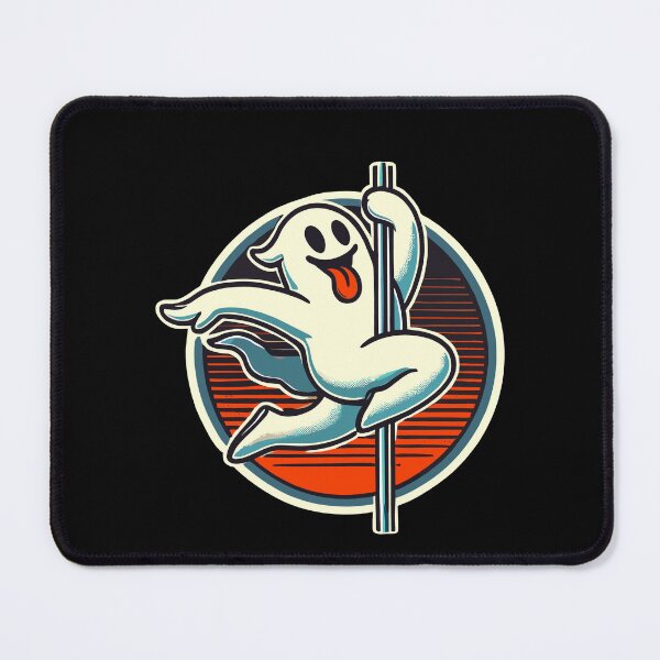 Item preview, Pole Dance Ghost Funny Halloween Design designed and sold by LuminOrb.