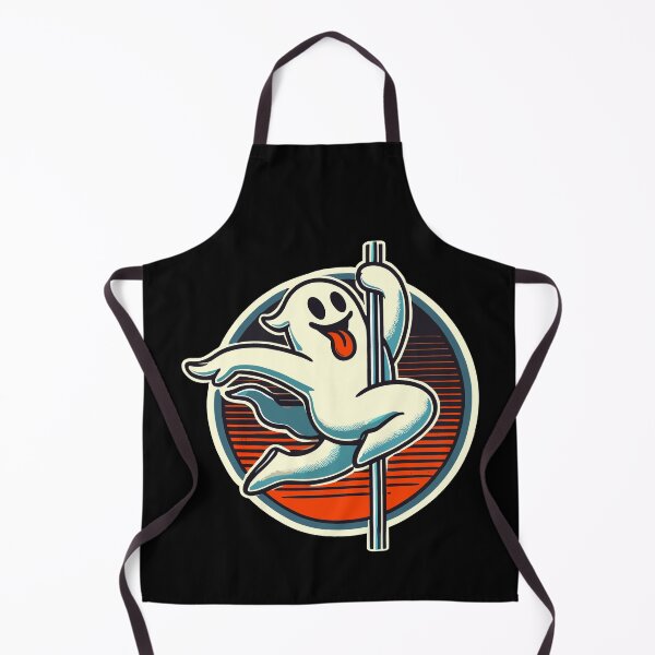Item preview, Pole Dance Ghost Funny Halloween Design designed and sold by LuminOrb.