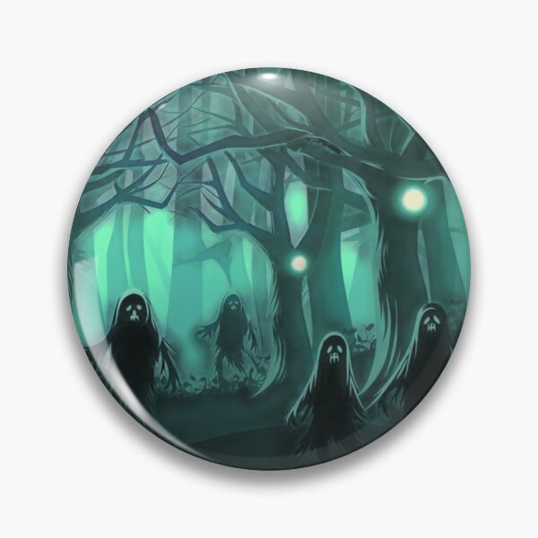 Artikelvorschau, LEUCHTENDE GEISTERWALD, HALLOWEEN-GRAFIKDESIGN entworfen und verkauft von YourTrendyTees.