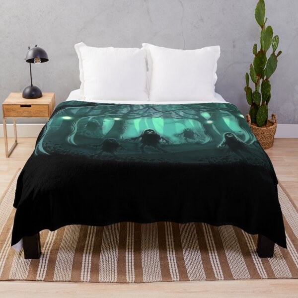 Item preview, GLOWING HAUNTED FOREST, HALLOWEEN GRAPHIC DESIGN designed and sold by YourTrendyTees.