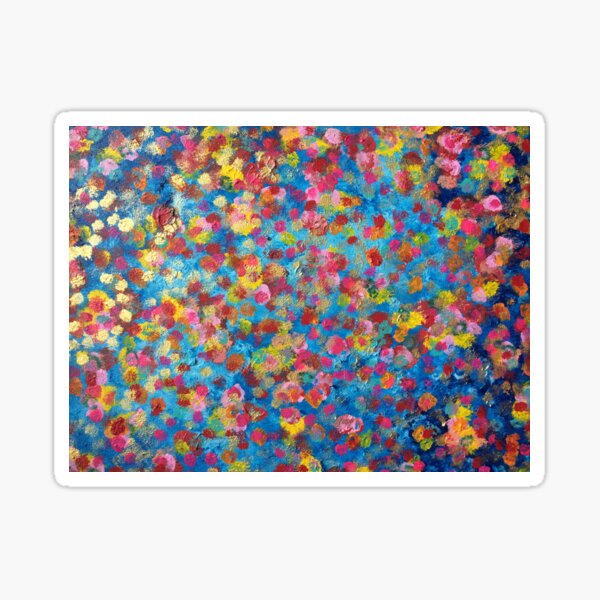 Dentist appoinment - Floral painting Sticker