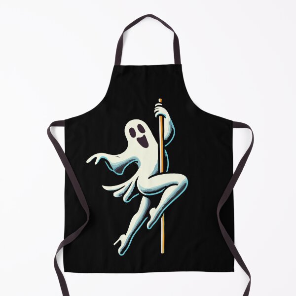 Item preview, Poledance Ghost Funny Halloween Design designed and sold by LuminOrb.