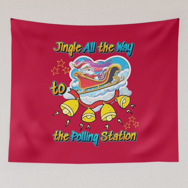 Item preview, Santa's Voting Sleigh Ride designed and sold by OMdesign10.