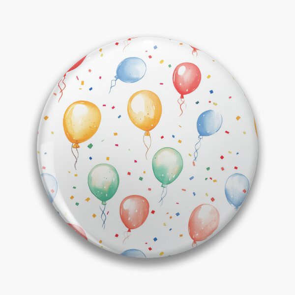 Item preview, Birthday motifs - Balloon designed and sold by mind-coloring.