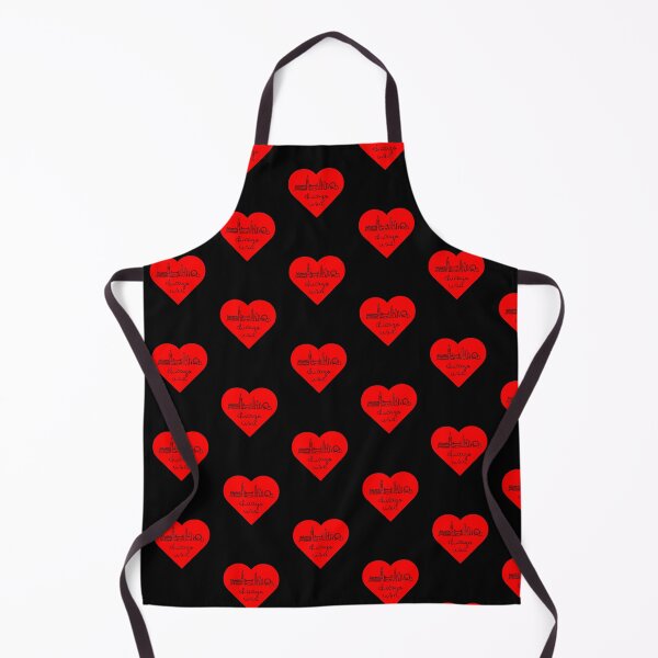 Item preview, Chicago Red Heart designed and sold by PurrfectionMeow.