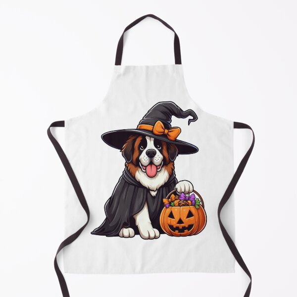 Artikelvorschau, Bernhardiner-Hund Halloween entworfen und verkauft von doodIllustrate.