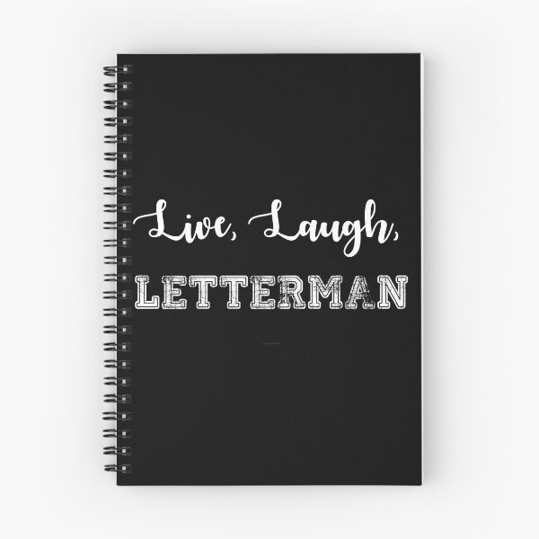 Item preview, Live, Laugh, Letterman designed and sold by Logo-A-GoGo.