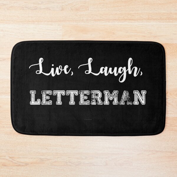 Item preview, Live, Laugh, Letterman designed and sold by Logo-A-GoGo.