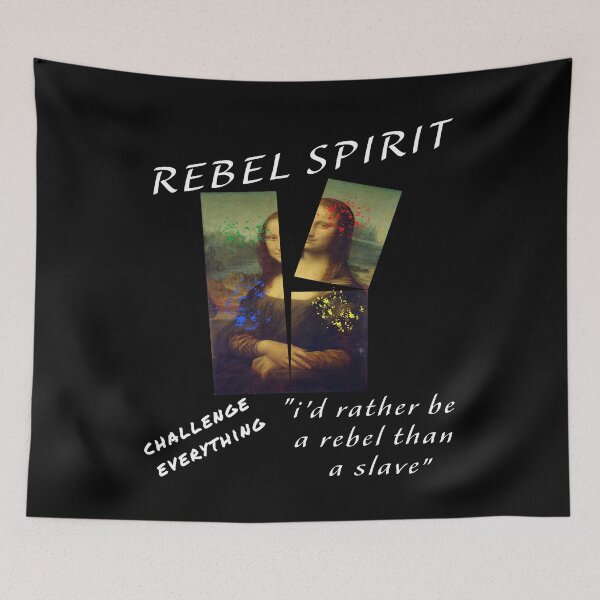 Item preview, rebel spirit, challenge everything  designed and sold by HeeShirt.